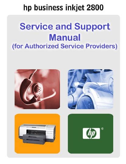 hp 2800 inkjet printer service manual Epub