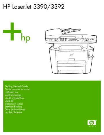 hp 3390 printer manual Kindle Editon