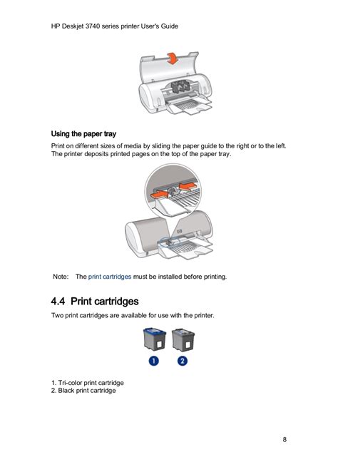 hp 3745 printers owners manual Doc