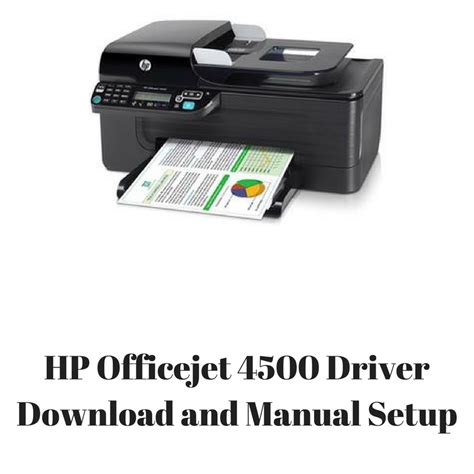 hp 4500 manual setup Kindle Editon