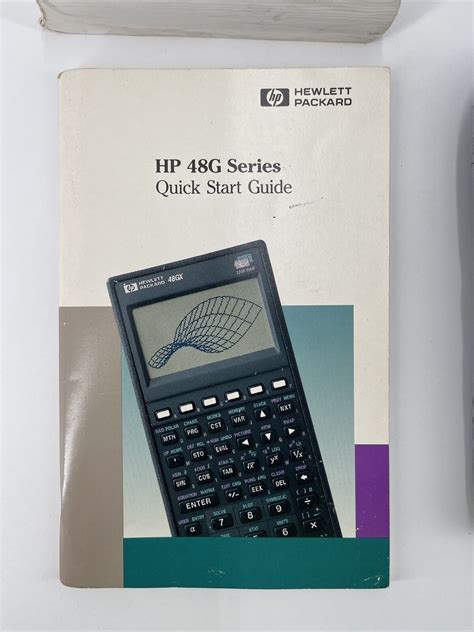 hp 48gx calculators owners manual Reader