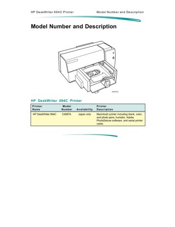 hp 690c printers accessory owners manual Reader