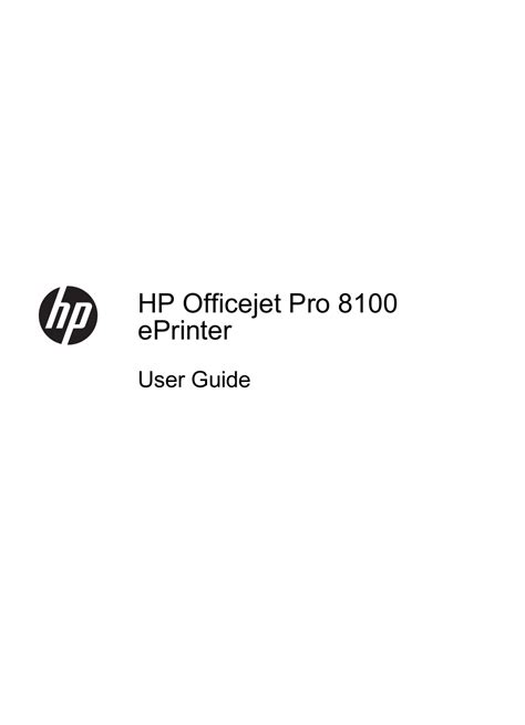 hp 8100 printer manual Doc