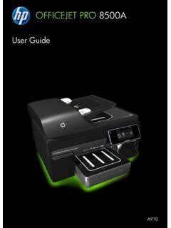 hp 8500a printer user guide Kindle Editon