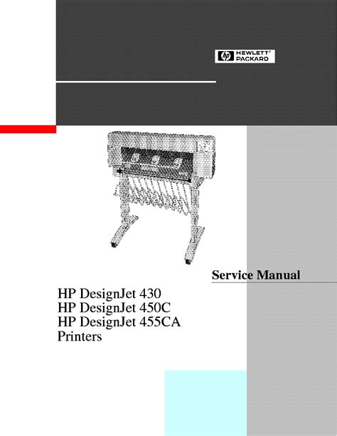 hp designjet 450 manual PDF
