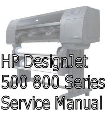 hp designjet 500 plotter service manual Kindle Editon