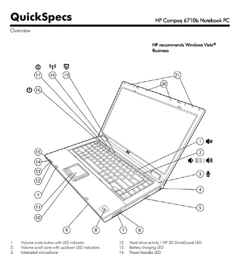hp dv2625 laptops owners manual PDF