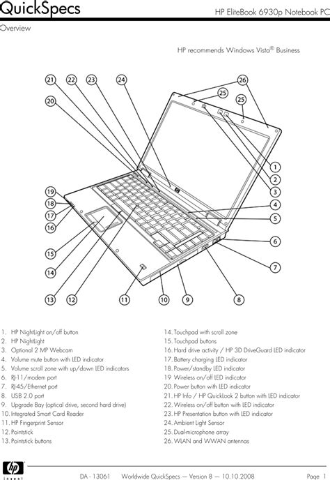 hp elitebook 6930p user guide Doc