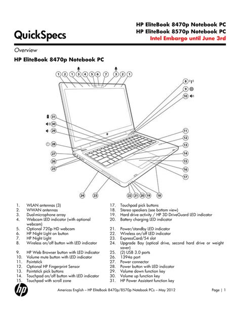 hp elitebook user manual Doc