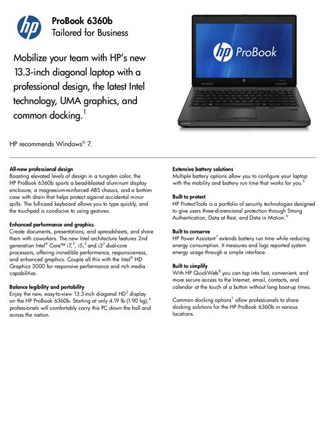 hp lap top owners manual pdf PDF