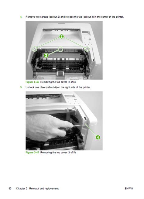 hp laserjet 5200 maintenance manual PDF