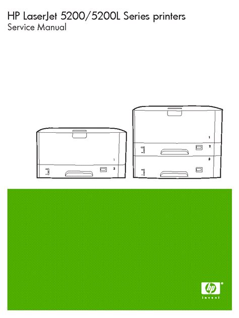hp laserjet 5200 printer service manual Kindle Editon