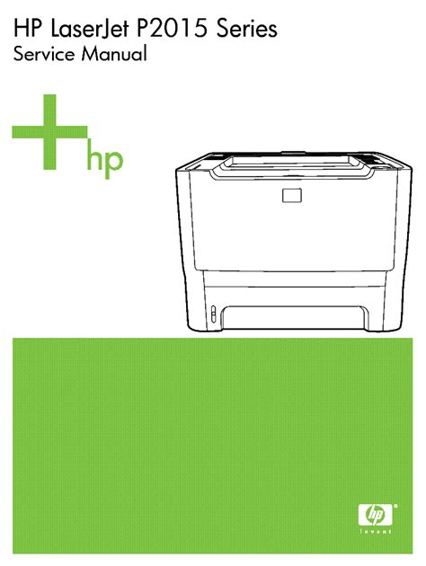 hp laserjet p2015 printer service manual Kindle Editon