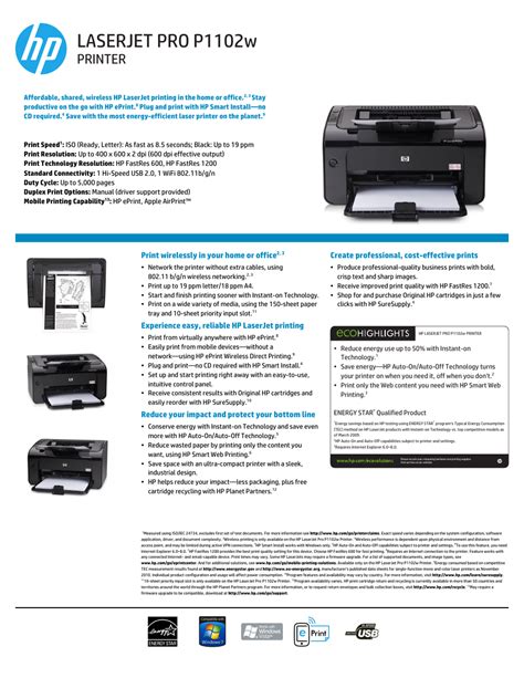 hp laserjet pro p1102w printer user manual Reader