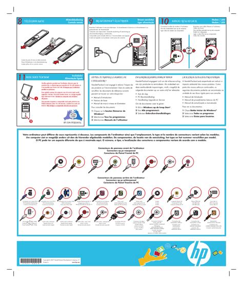 hp m8100 desktops owners manual PDF