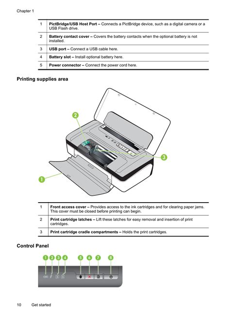 hp officejet 100 printer manual Doc