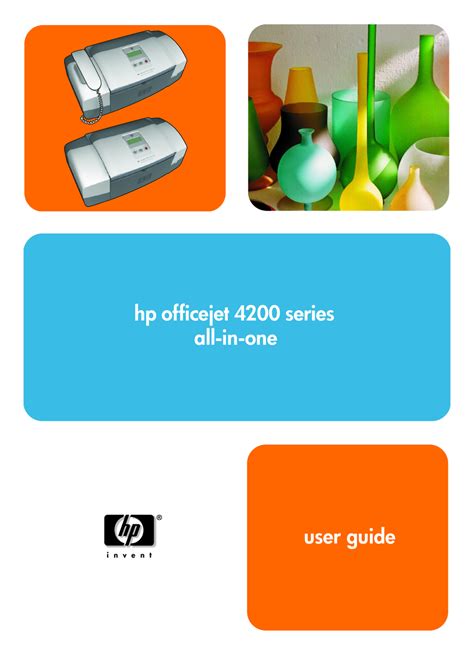 hp officejet 4200 series all in one manual Epub