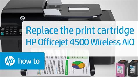 hp officejet 4500 ink cartridge replacement instructions PDF