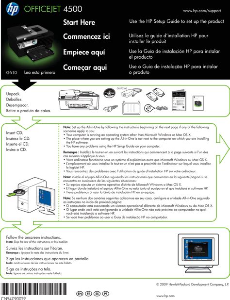 hp officejet 4500 wireless instructions Reader