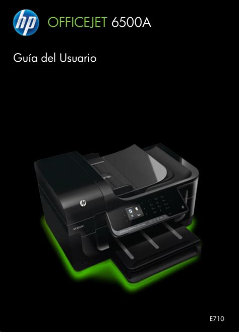 hp officejet 6500a plus manual pdf Reader