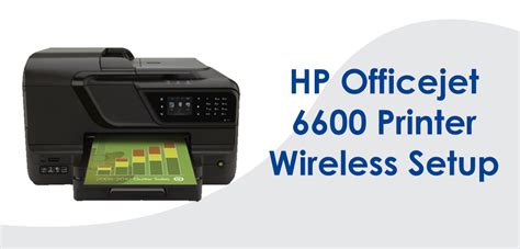 hp officejet 6600 printer manual Doc