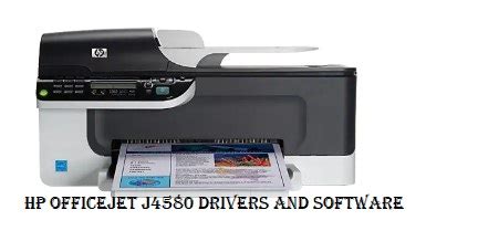 hp officejet j4580 driver mac os x Doc