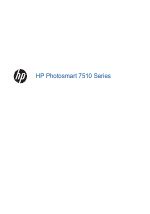 hp photosmart 7515 manual PDF