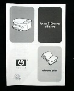 hp psc 2100 series manual Reader