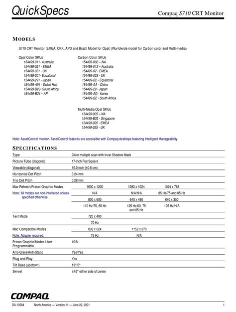 hp s710 monitors owners manual Epub