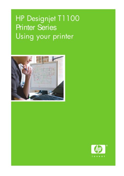 hp t1100 printers accessory owners manual Doc