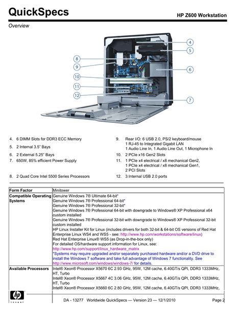 hp z600 workstation manual Kindle Editon