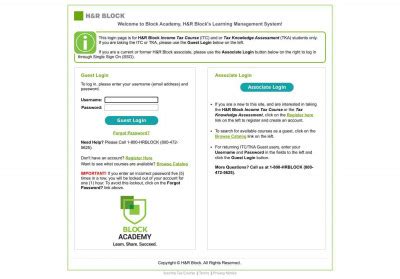 hrblock-dna-login-compass Ebook PDF