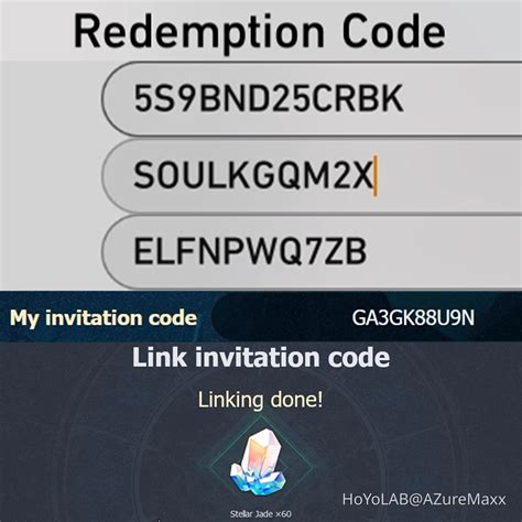 hsr link invitation code