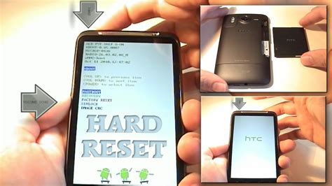 htc desire hd manual reset Reader