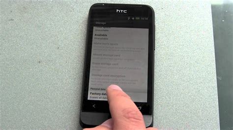 htc one v manual reset Reader