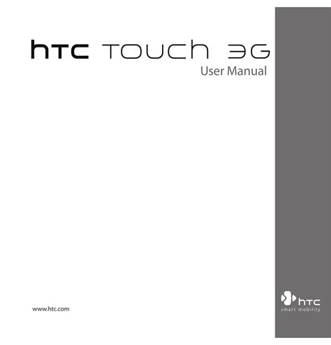 htc touch 3g user manual english Reader