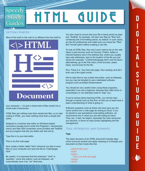 html study guide free Doc