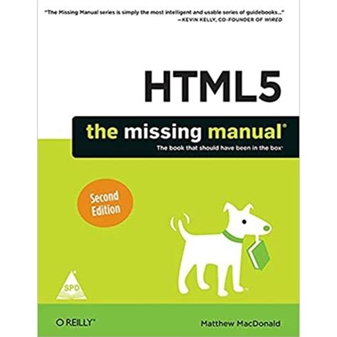html the missing manual Reader