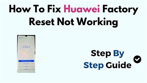 huawei factory reset code pdf Kindle Editon