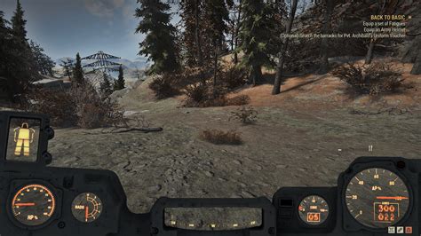 hud shows nothing in power armor fallout 76