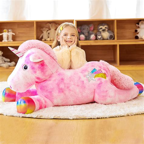 huge stuffed animal unicorn