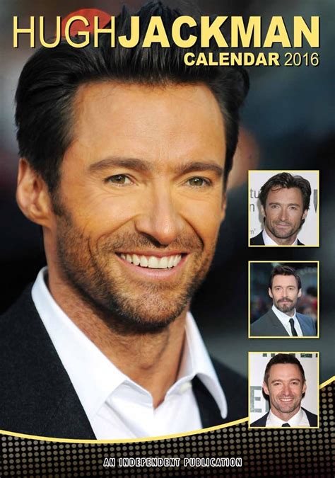 hugh jackman calendar 2016 wall calendars celebrity calendars monthly wall calendar by dream international Kindle Editon