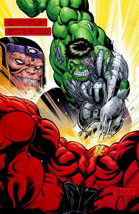 hulk versus the red hulk