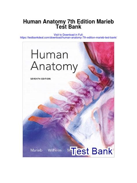 human anatomy marieb 7th edition test bank Ebook Epub