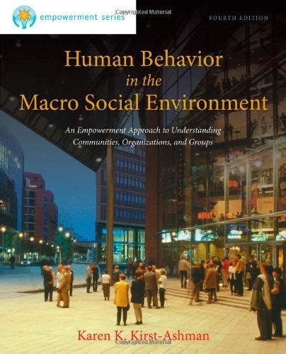 human behavior in the macro social environment 4th edition Ebook Reader