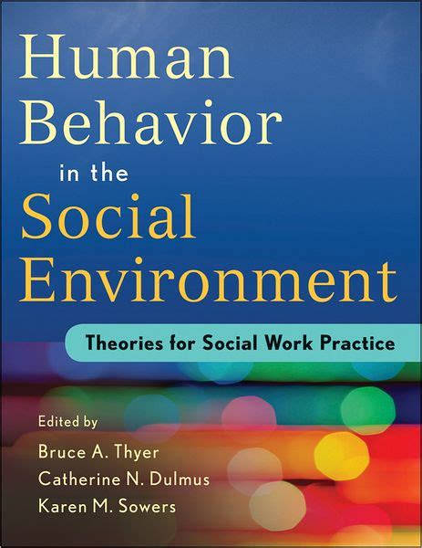 human behavior in the social environment theories for social work practice Epub