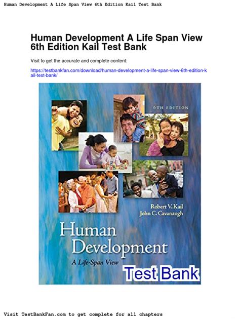 human development a lifespan view 6th edition pdf free Ebook PDF