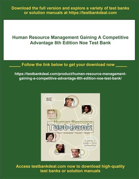 human resource management gaining a competitive advantage 8th edition Ebook Kindle Editon