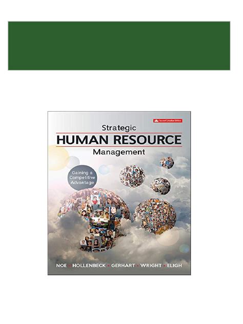 human resource management gaining a competitive advantage noe Ebook PDF