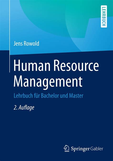 human resource management jens rowold Doc